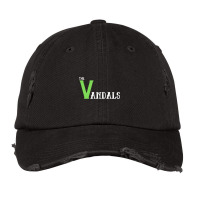 The Vandals Green And White Vintage Cap | Artistshot