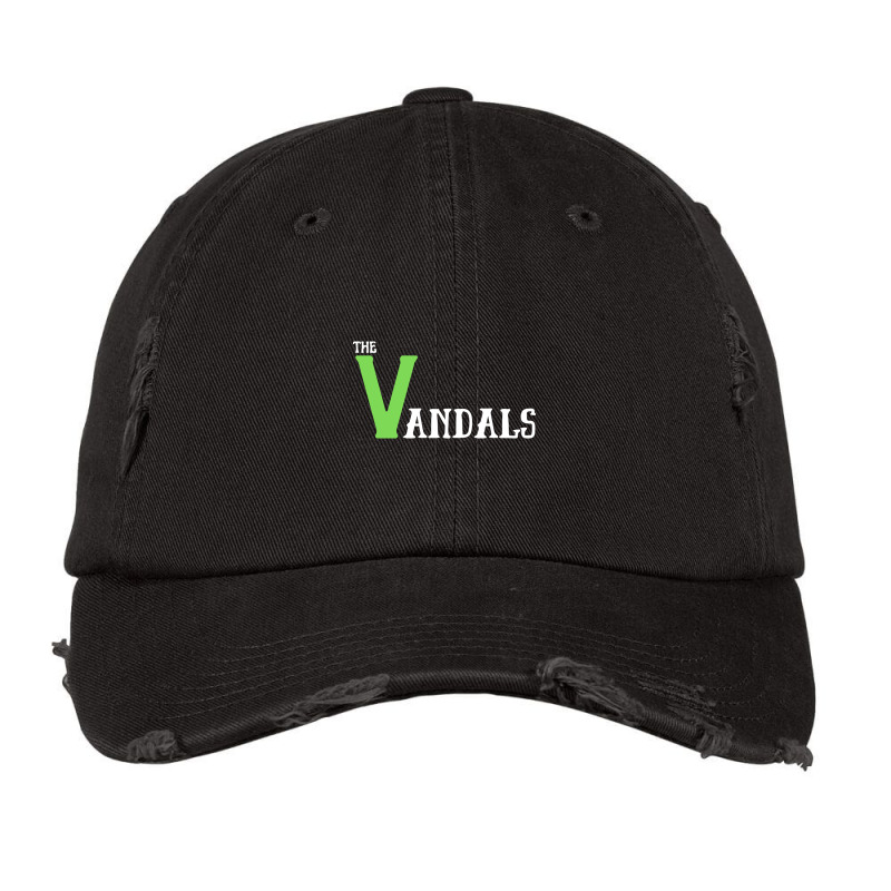 The Vandals Green And White Vintage Cap by Sizemore Adame | Artistshot