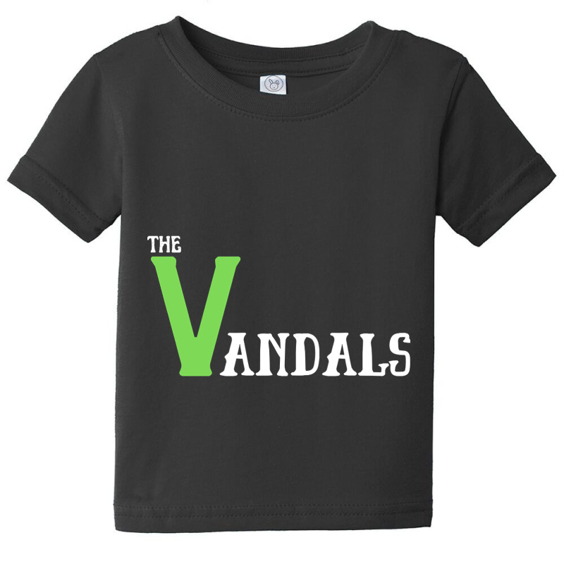 The Vandals Green And White Baby Tee by Sizemore Adame | Artistshot