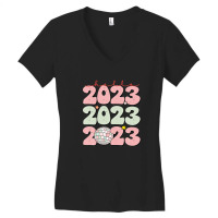 Goodbye 2022 Hello 2023 Happy New Year Funny Christmas Xmas Women's V-neck T-shirt | Artistshot