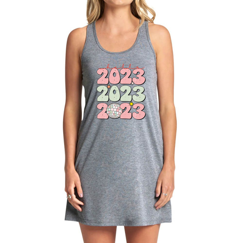 Goodbye 2022 Hello 2023 Happy New Year Funny Christmas Xmas Tank Dress | Artistshot