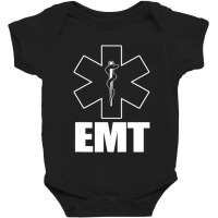 Emt Uniform Emergency Medical Technician Baby Bodysuit | Artistshot