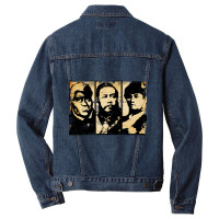 Hawaiian Kingdom King Kamehameha, King Kalakaua, Queen Liliuokalani By Men Denim Jacket | Artistshot