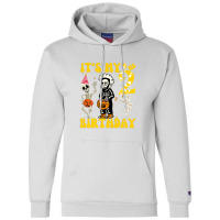 Kids It's My 2nd Birthday Boy Funny Skeleton Pumpkin Halloween Champion Hoodie | Artistshot