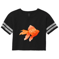 Zodiacal Art Fish Scorecard Crop Tee | Artistshot