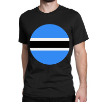 Flag Of Botswana .black Classic T-shirt | Artistshot