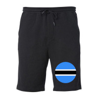 Flag Of Botswana .black Fleece Short | Artistshot