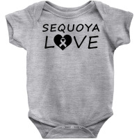 Wilkinsi Designs Sequoya Love No Initial T Shirt Baby Bodysuit | Artistshot