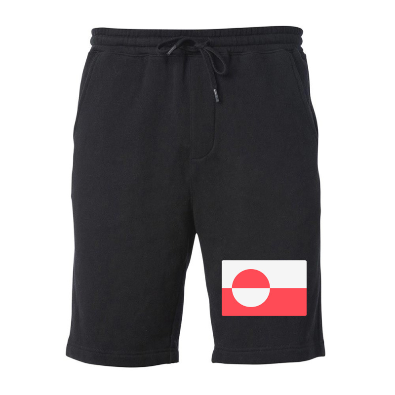 Flag Of Greenland Fleece Short | Artistshot