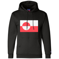 Flag Of Greenland Champion Hoodie | Artistshot