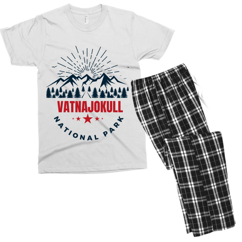 Vatnajokull National Park (2) Men's T-shirt Pajama Set by ANTHONY VICK | Artistshot