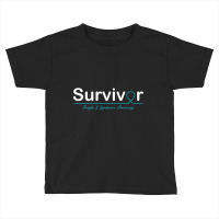 Fragile X Syndrome Awareness Survivor Heartbeat Toddler T-shirt | Artistshot