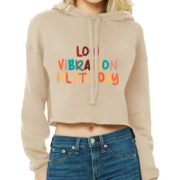 Funny Low Vibration Plate Day Thanksgiving Day Dinner T Shirt Cropped Hoodie | Artistshot