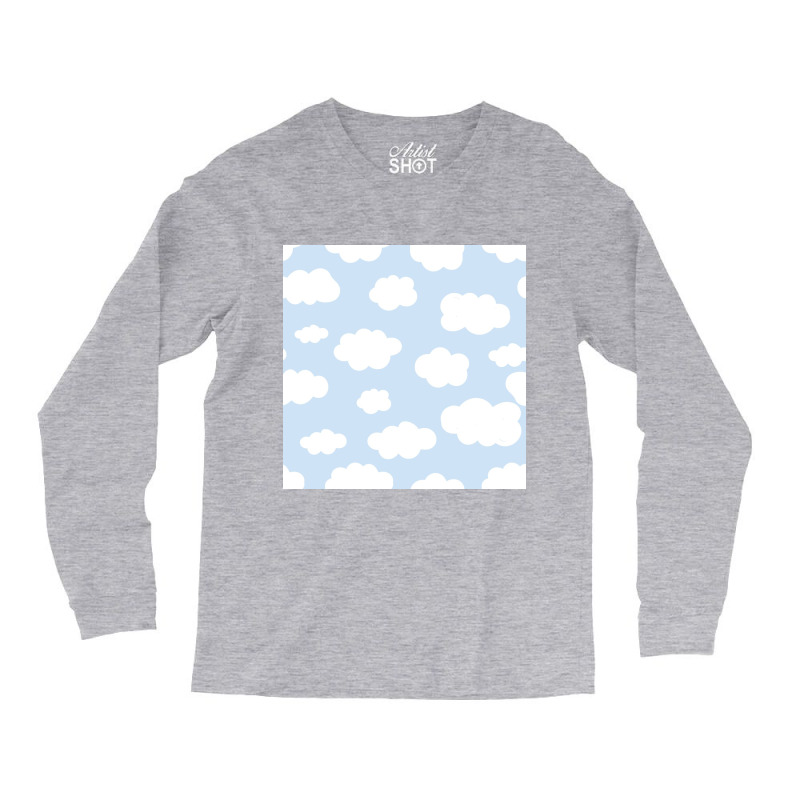 Cute Fluffy Cloud Long Sleeve Shirts by ElaineABernard | Artistshot