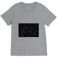 Connecting Design V-neck Tee | Artistshot