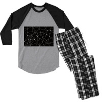 Connecting Design Men's 3/4 Sleeve Pajama Set | Artistshot