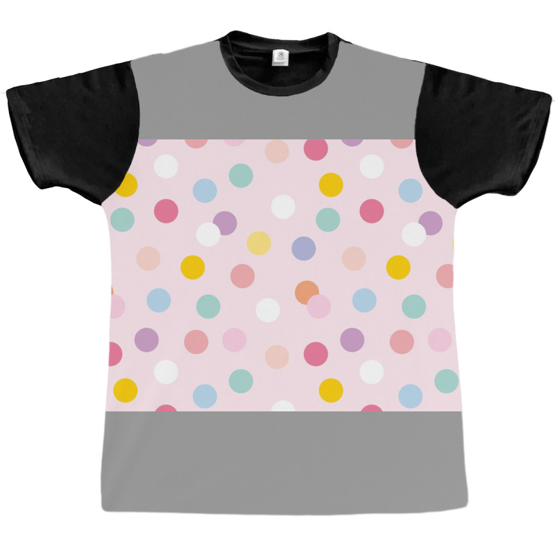 Cute Pastel Dots Graphic T-shirt by ElaineABernard | Artistshot