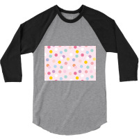 Cute Pastel Dots 3/4 Sleeve Shirt | Artistshot