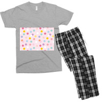 Cute Pastel Dots Men's T-shirt Pajama Set | Artistshot