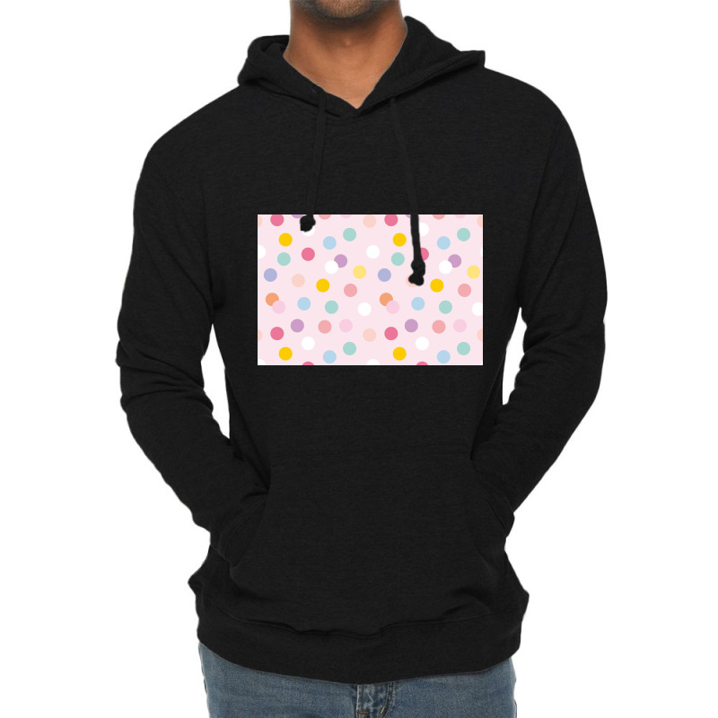 Cute Pastel Dots Lightweight Hoodie by ElaineABernard | Artistshot