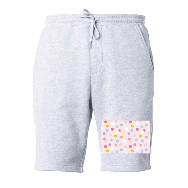 Cute Pastel Dots Fleece Short by ElaineABernard | Artistshot