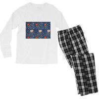 Flowers Pattern Men's Long Sleeve Pajama Set | Artistshot