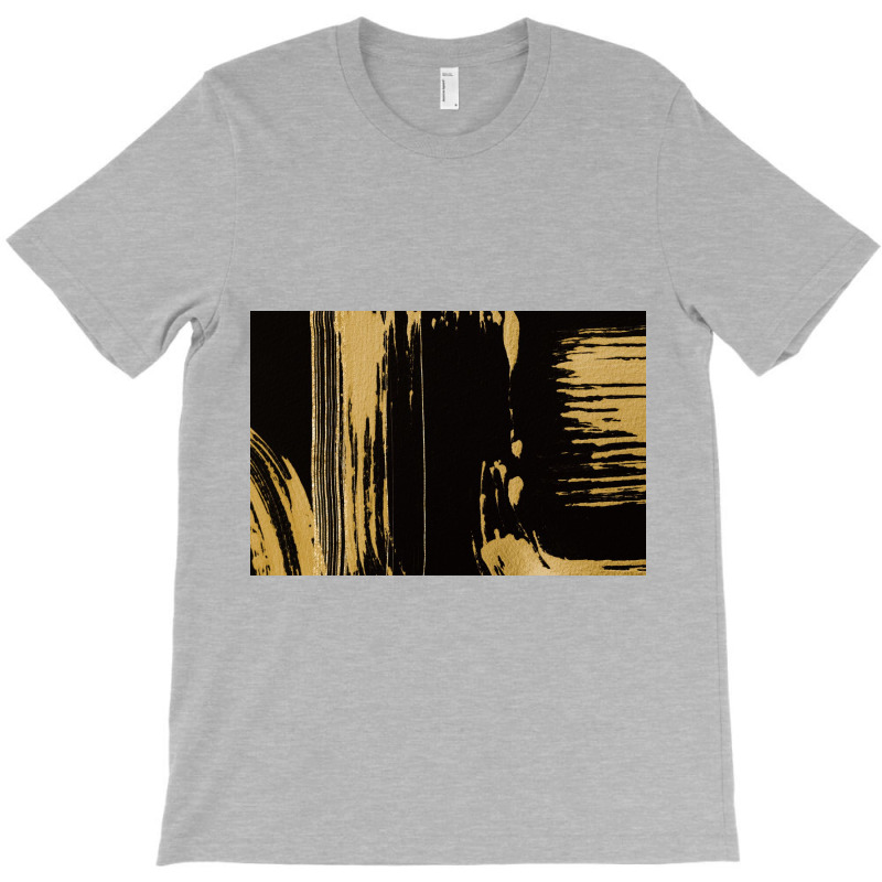 Gold Textured T-Shirt by ElaineABernard | Artistshot