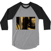 Gold Textured 3/4 Sleeve Shirt | Artistshot