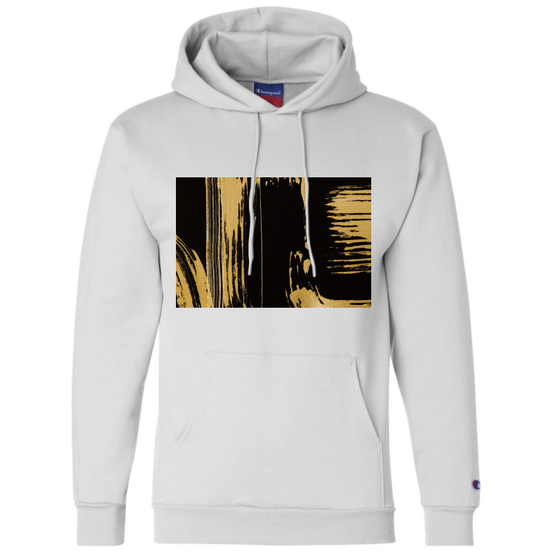 Gold Textured Champion Hoodie by ElaineABernard | Artistshot