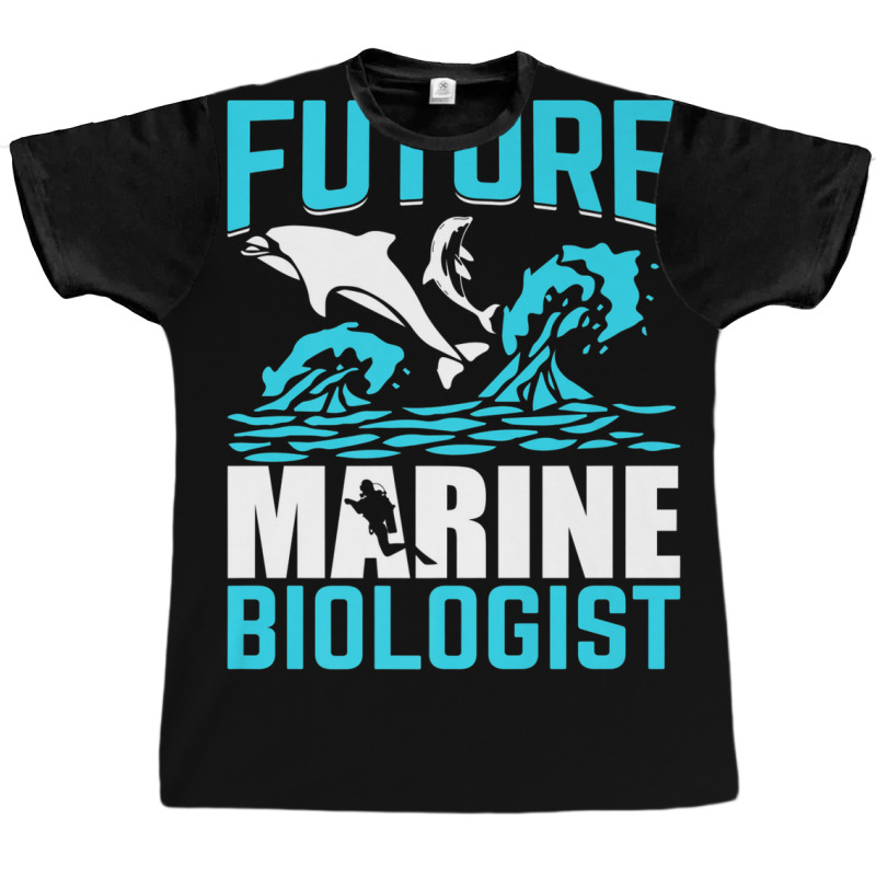 Future Marine Biologist Ocean Life Biology Student Graphic T-shirt | Artistshot