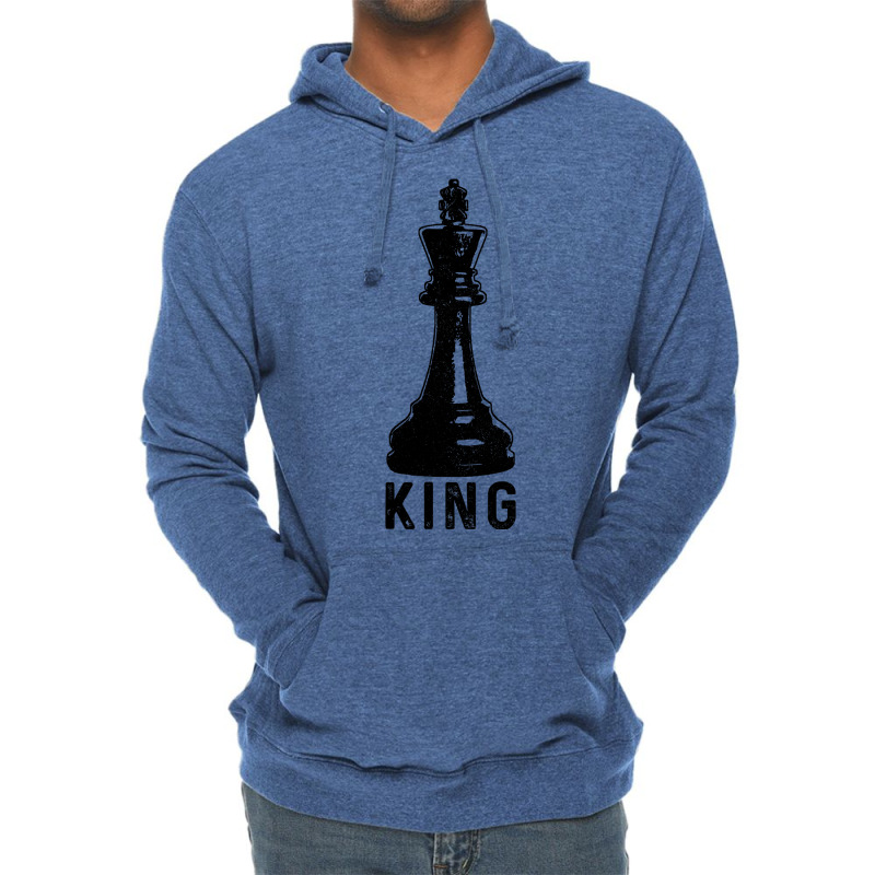 Mens Chess Player King Vintage Halloween Costume Chess Master Lightweight Hoodie by BarbaraArtist | Artistshot