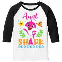 Aunt   Aunt  Lover Family Mors Day Youth 3/4 Sleeve | Artistshot