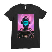 Futuristic Android Robot Ea72b9 Ladies Fitted T-shirt | Artistshot