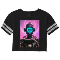 Futuristic Android Robot Ea72b9 Scorecard Crop Tee | Artistshot