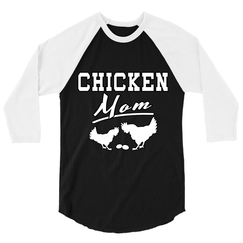 Chicken Mom-8jyfn 3/4 Sleeve Shirt | Artistshot