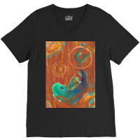 Fish Out Of Water V-neck Tee | Artistshot