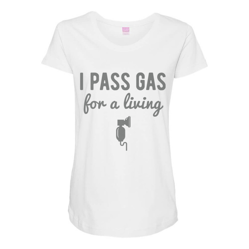 Funny Anesthesiologist Anesthesia Gift Pass Gas Premium T Shirt Maternity Scoop Neck T-shirt | Artistshot