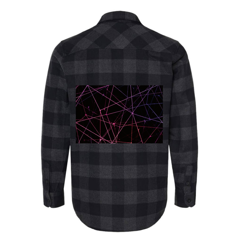 Network Design Flannel Shirt by ElaineABernard | Artistshot