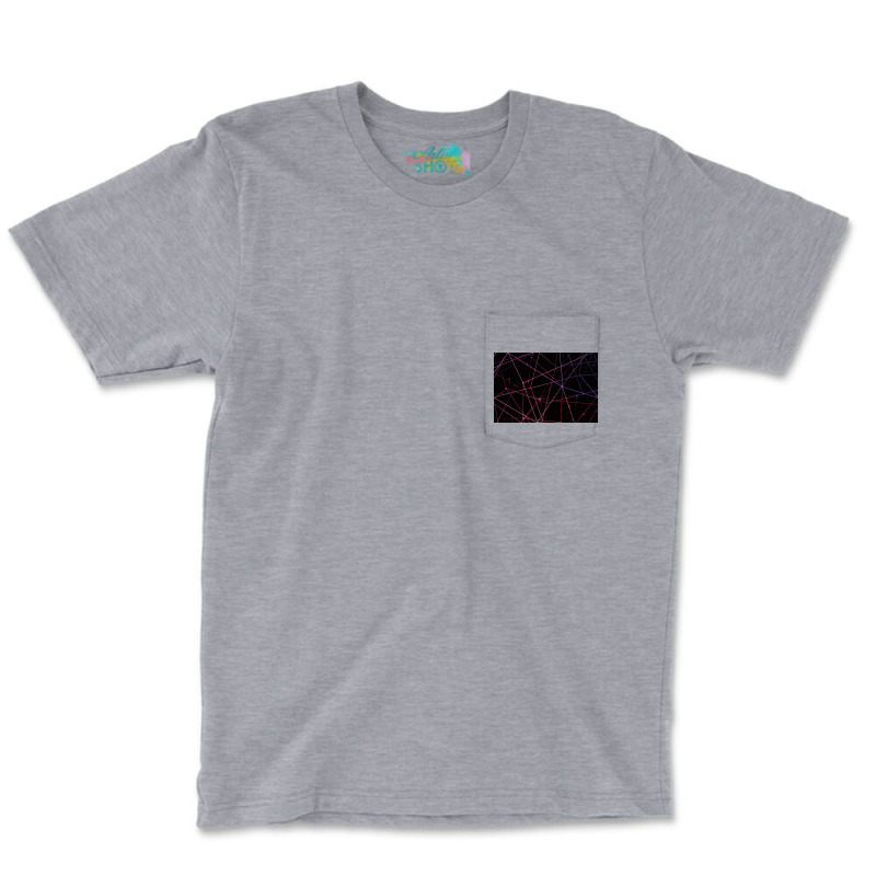 Network Design Pocket T-Shirt by ElaineABernard | Artistshot