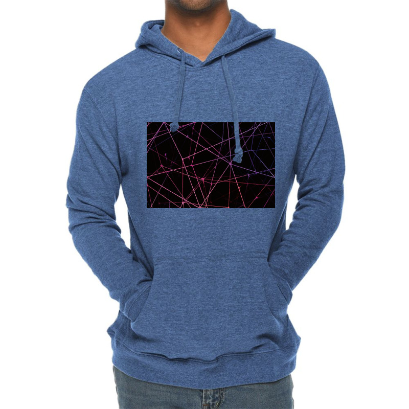 Network Design Lightweight Hoodie by ElaineABernard | Artistshot