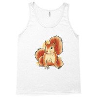 Cute Watercolor Squirrel For Squirrel Colorful Pop Art Style Tank Top | Artistshot