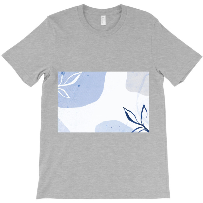 Patterned Blue Background T-Shirt by ElaineABernard | Artistshot