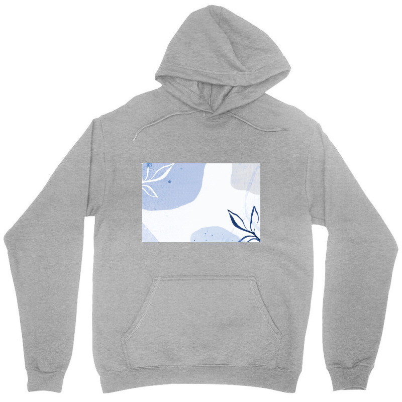 Patterned Blue Background Unisex Hoodie by ElaineABernard | Artistshot