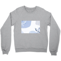 Patterned Blue Background Crewneck Sweatshirt | Artistshot