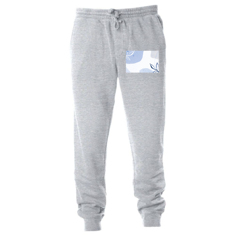 Patterned Blue Background Unisex Jogger by ElaineABernard | Artistshot