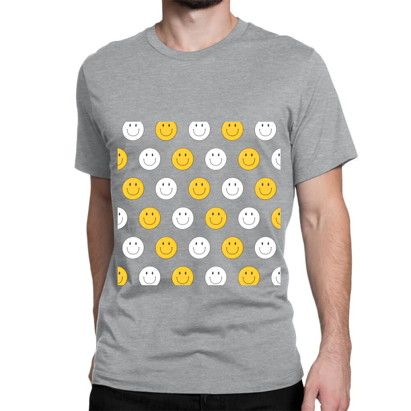 Smile Pattern Classic T-shirt by ElaineABernard | Artistshot