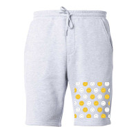 Smile Pattern Fleece Short | Artistshot