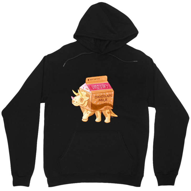 Chocolate Milk Trike Dessert Dino Unisex Hoodie by Box Bingham | Artistshot