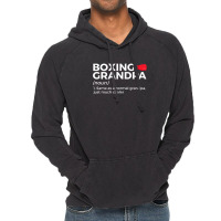 Funny Boxing Grandpa Definition Vintage Hoodie | Artistshot