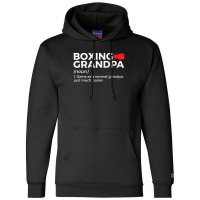 Funny Boxing Grandpa Definition Champion Hoodie | Artistshot